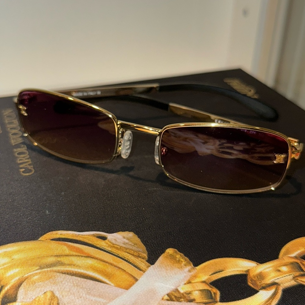 Vintage Celine sunglasses 🔥🔥🔥🔥🔥 - Picture 3 of 6